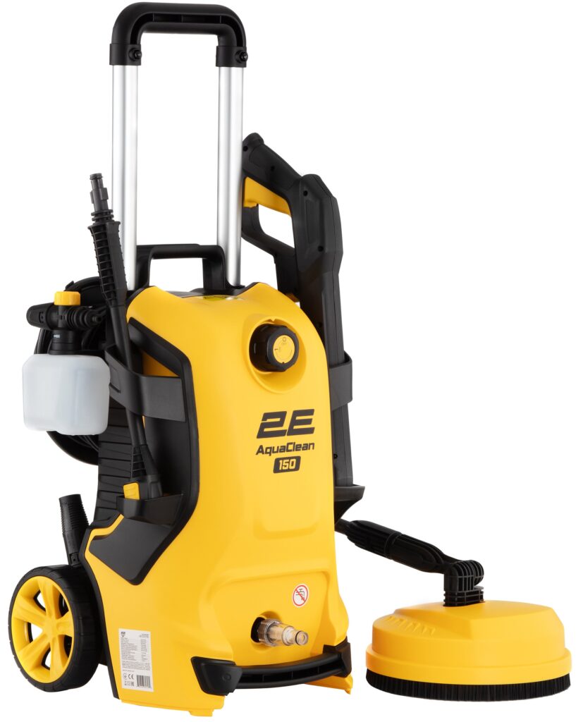 2E High pressure washer 2E AquaClean 150plus 2000W 150bar 450l/h hose 8m patio brush 8.84 kg
