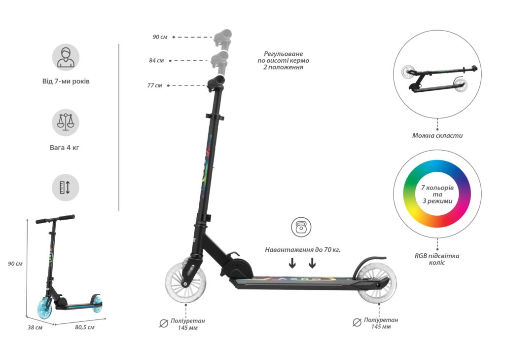 Scooter 2E Aero MAX RGB