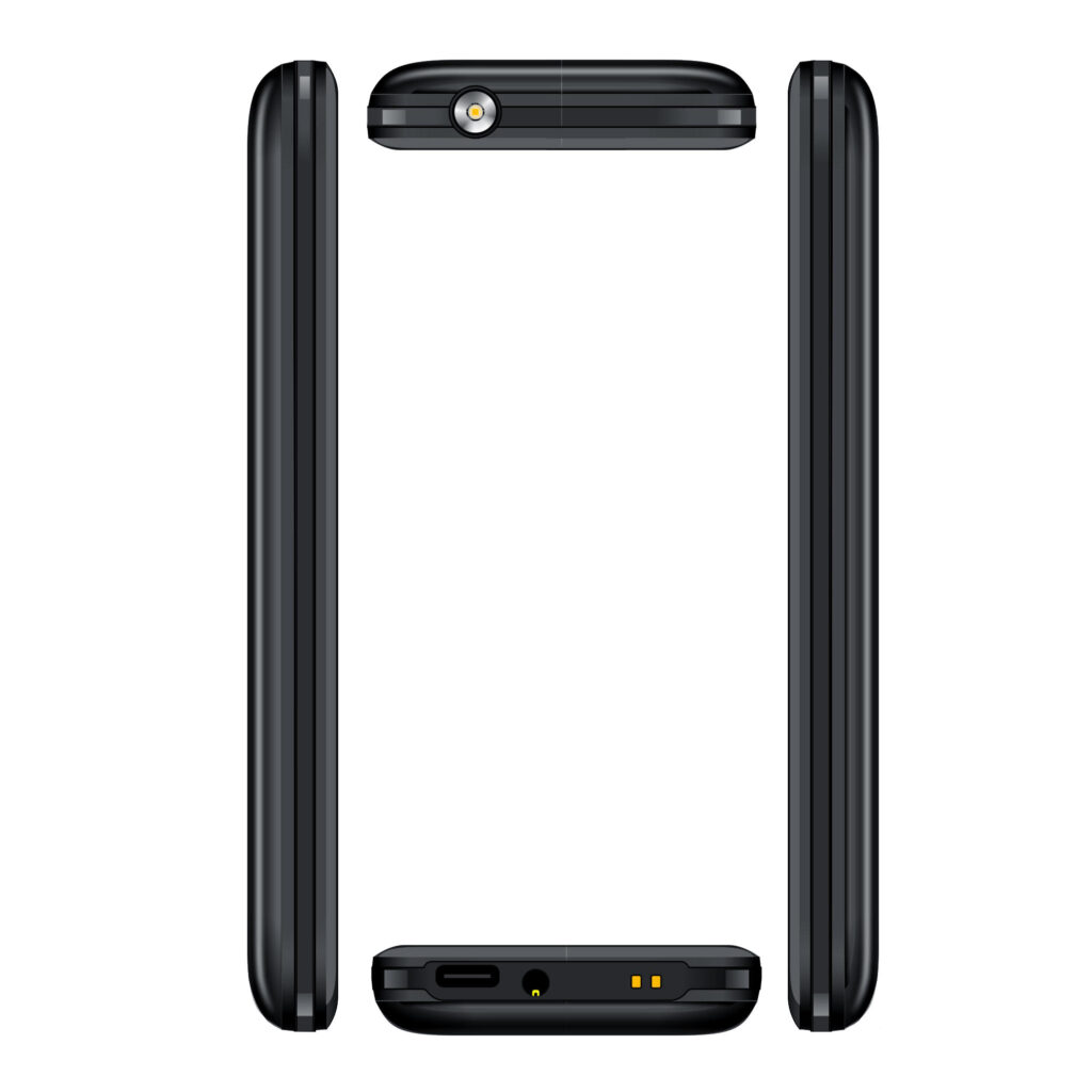 Mobile phone 2E E280 2025 2.8″ 2SIM, 1500mAh, Black