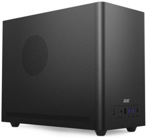 Корпус 2E Credo Metal V300B без БП, 2xUSB3.0, 1х USB 2.0, 1xUSB Type-C, 1×90мм, VGA 310мм, mATX, чёрный