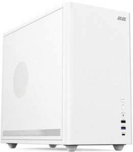 Корпус 2E Credo Metal V350W без БП, 1xUSB3.0, 1х USB 2.0, 1xUSB Type-C, 3×120мм ARGB, VGA 350мм, LCS ready,  контроллер с пультом, mATX, белый