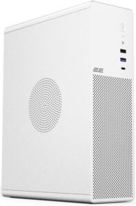 Корпус 2E Credo Slim V90W-400 с БП 2E ATX400, 1xUSB3.0, 1х USB 2.0, 1xUSB Type-C, 2×90мм, VGA 390мм, mATX, белый