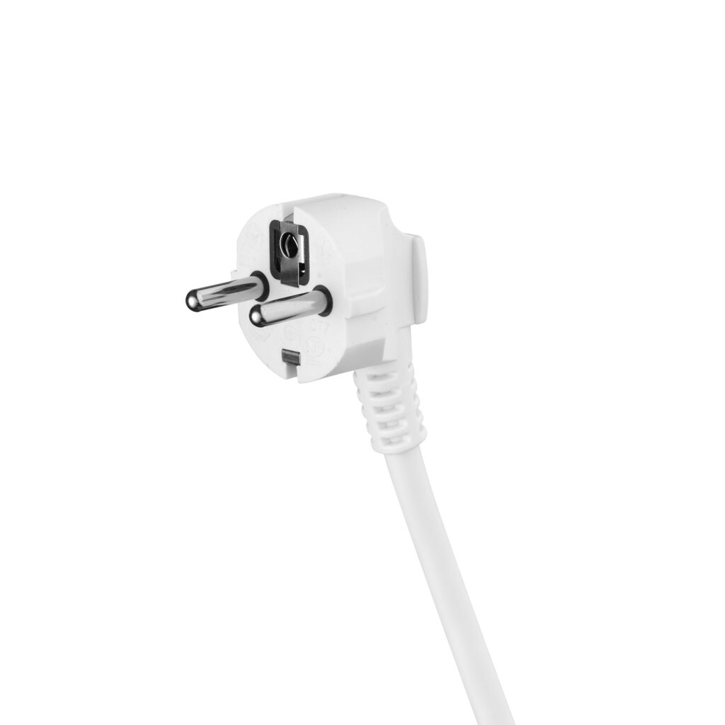 Удлинитель-фильтр сетевой 2E 5xТип F, 3×1.5мм кв, 16A, 1xUSB-A, 1xUSB-C, с защитой от перенапряжения, 3м, белый