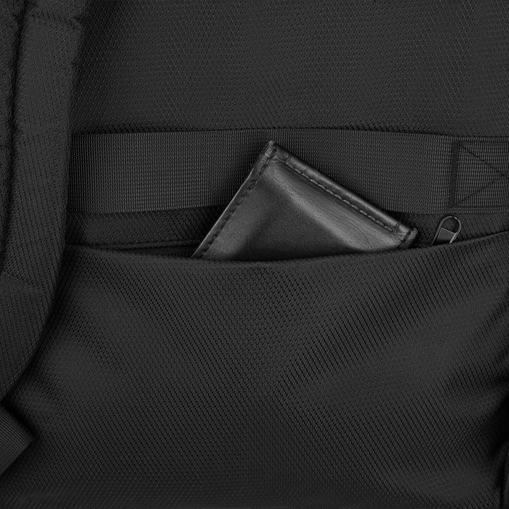 2E Suitcase set, Trek, (L+M+S), TSA, 4 wheels, + 3 Cabin backpacks (2E-BPET-CABIN-BK), polyester, black