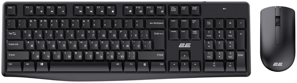 2E Combo keyboard and mouse MK390 WL, EN/UK, black