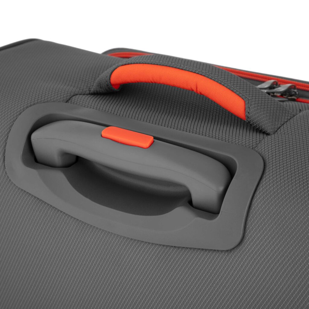 2E Suitcase set, Trek, (L+M+S), TSA, 4 wheels, + 3 Cabin backpacks (2E-BPET-CABIN-GR), polyester, grey