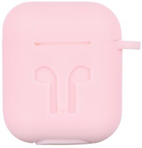 Чохол 2Е для AirPods (Gen 1-2, 2016-2019), Pure Color Silicone Imprint (3.0mm), рожевий світлий