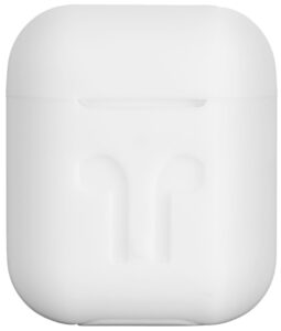 Чохол 2Е для AirPods (Gen 1-2, 2016-2019), Pure Color Silicone Imprint (3.0mm), білий