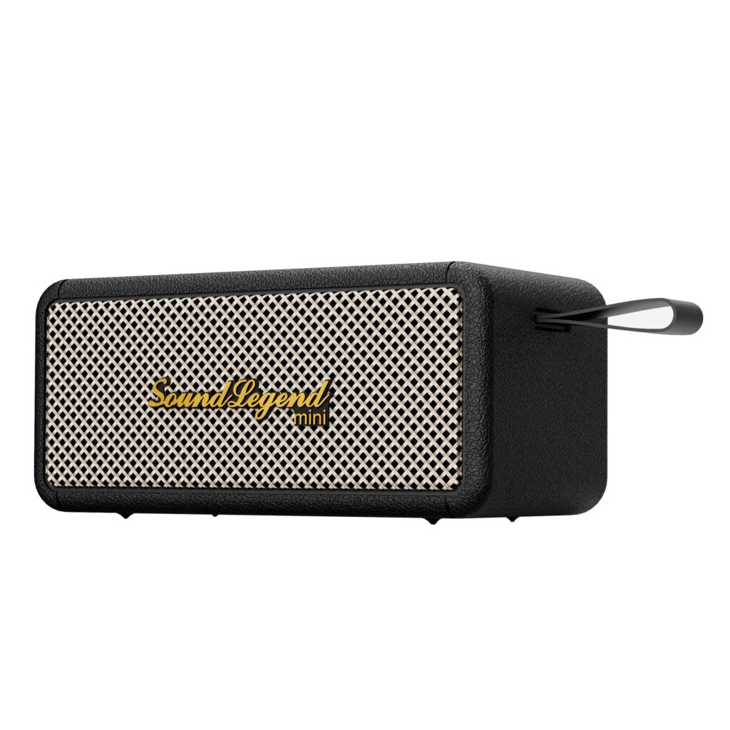 Портативная акустическая система 2E SoundLegend Mini 40Вт, BT 5.3, TWS, FLAC, MP3, WAV, EQ, Power Bank, IPX6, Чёрный