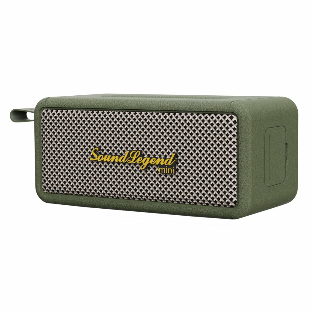 Портативная акустическая система 2E SoundLegend Mini 40Вт, BT 5.3, TWS, FLAC, MP3, WAV, EQ, Power Bank, IPX6, Зелёный