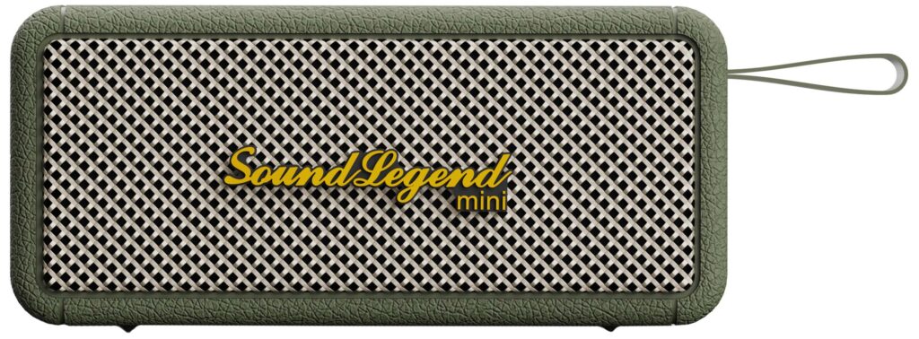 Портативная акустическая система 2E SoundLegend Mini 40Вт, BT 5.3, TWS, FLAC, MP3, WAV, EQ, Power Bank, IPX6, Зелёный