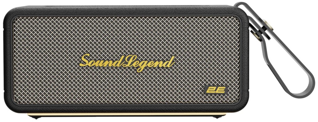 Портативная акустическая система 2E SoundLegend 80Вт, BT 5.3, TWS, FLAC, MP3, WAV, EQ, Power Bank, IPX6, RGB, Чёрный