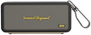 Портативная акустическая система 2E SoundLegend 80Вт, BT 5.3, TWS, FLAC, MP3, WAV, EQ, Power Bank, IPX6, RGB, Чёрный