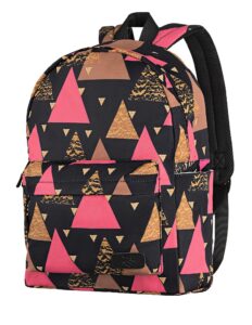 Laptop backpack 2Е BPT6114BK, TeensPack Triangles 13″, Black