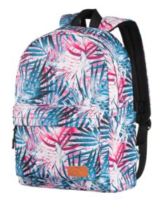 Рюкзак для ноутбука 2E BPT6114PK, TeensPack Palms, Pink