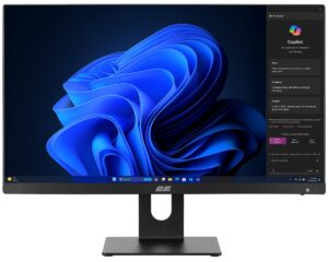 ПК Моноблок 2E Rational K6 23.8″ FHD IPS Intel i3-12100, 16Gb, F480GB, UMA, H610, K6.610, 120W, Win11PE, черный