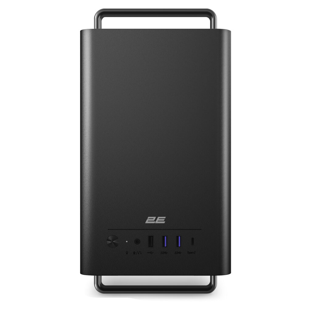 Корпус 2E Credo Mesh V300B-MH без БП, 2xUSB3.0, 1х USB 2.0, 1xUSB Type-C, 1×90мм, VGA 310мм, mATX, чёрный