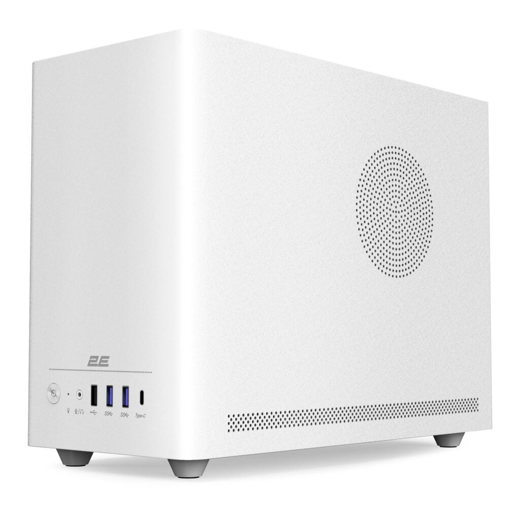 Корпус 2E Credo Metal V300W без БЖ, 2xUSB3.0, 1х USB 2.0, 1xUSB Type-C, 1×90мм, VGA 310мм, mATX, білий