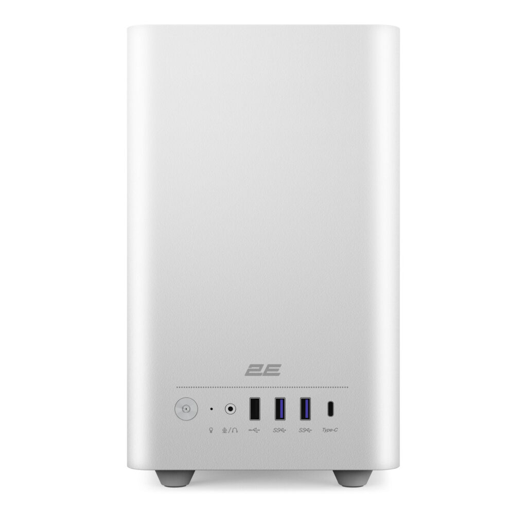 Корпус 2E Credo Metal V300W без БЖ, 2xUSB3.0, 1х USB 2.0, 1xUSB Type-C, 1×90мм, VGA 310мм, mATX, білий