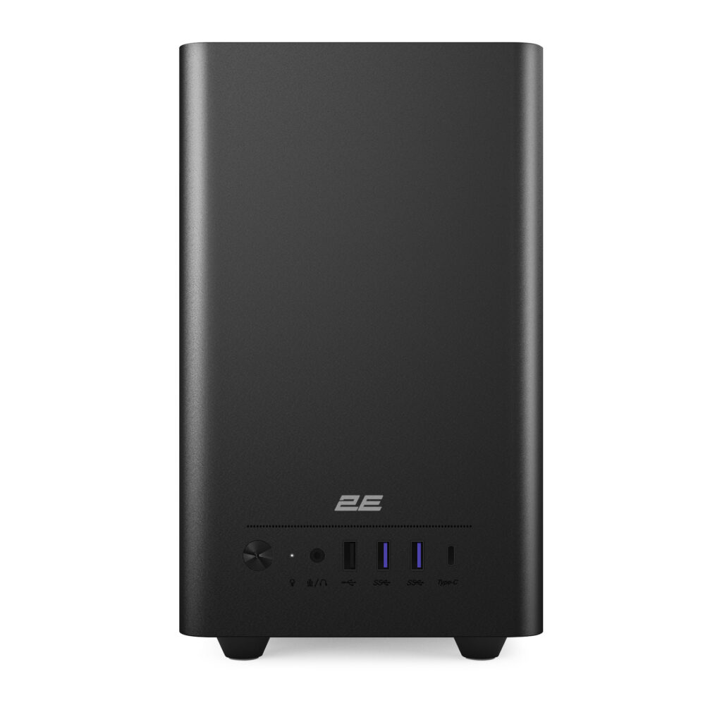 2E PC case 2E Credo Metal V300B without PSU, 2xUSB3.0, 1х USB 2.0, 1xUSB Type-C, 1x90mm, VGA 310mm, mATX, black