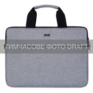Сумка для ноутбука 2E, Slim Keeper 13.3/14″, сірий