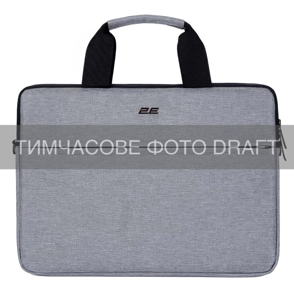 Сумка для ноутбука 2E, Slim Keeper 15.6/16″, сірий