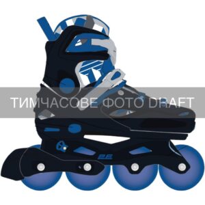 2E Remy roller skates, size 32-35, Blue