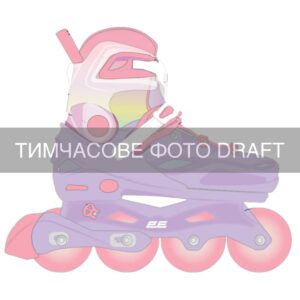 2E Remy Roller Skates, Size 28-31, Purple