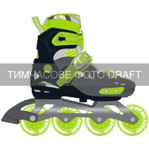 Roller skates 2E Lumi, size 36-39, Black