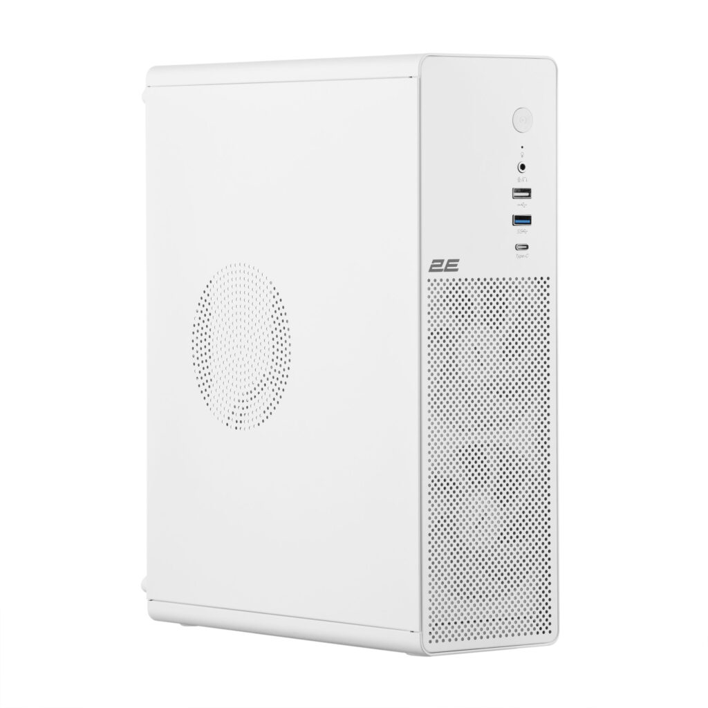Корпус 2E Credo Slim V90W-400 с БП 2E TFX400, 1xUSB3.0, 1х USB 2.0, 1xUSB Type-C, 2×90мм, VGA 220мм, mATX, белый