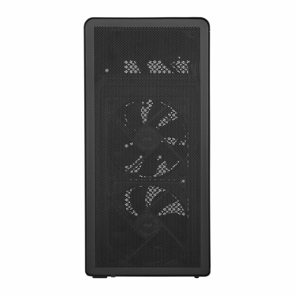 Корпус 2E Credo Metal V350B без БП, 1xUSB3.0, 1х USB 2.0, 1xUSB Type-C, 3×120мм, VGA 350мм, LCS ready, mATX, чёрный