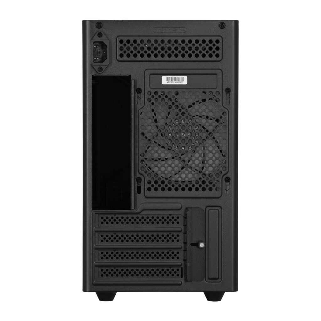 Корпус 2E Credo Plus V350BG без БП, 1xUSB3.0, 1х USB 2.0, 1xUSB Type-C, 3×120мм ARGB, VGA 350мм, LCS ready,  контроллер с пультом, TG Side Panel, mATX, чёрный