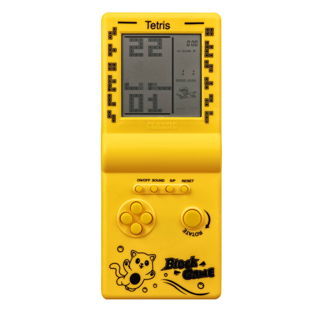 Game console 2Е 4bit Tetris