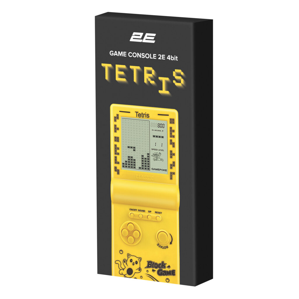 Game console 2Е 4bit Tetris