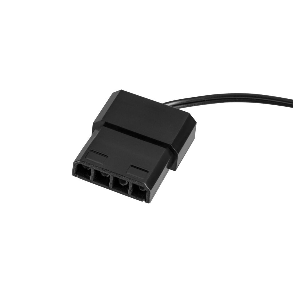 Корпусний вентилятор 2E F90B-S 90мм, 1700 rpm, 4pin MOLEX,  25dBa, чорний
