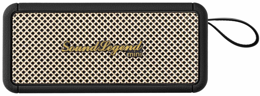 Портативна акустична система 2E SoundLegend Mini 40Вт, BT 5.3, TWS, FLAC, MP3, WAV, EQ, PowerBank, IPX6, Чорний