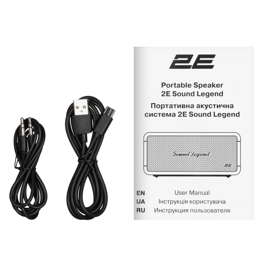 Портативна акустична система 2E SoundLegend Mini 40Вт, BT 5.3, TWS, FLAC, MP3, WAV, EQ, PowerBank, IPX6, Зелений