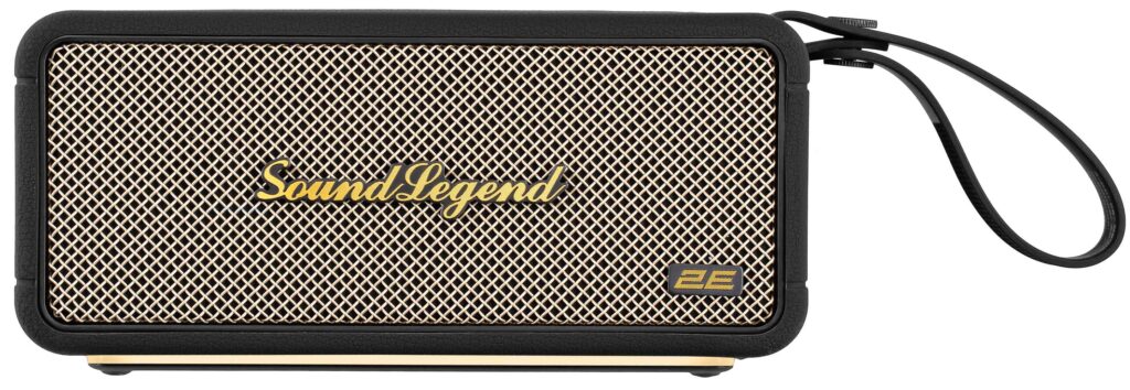 Портативна акустична система 2E SoundLegend 80Вт, BT 5.3, TWS, FLAC, MP3, WAV, EQ, PowerBank, IPX6, RGB, Чорний