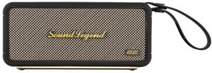 Портативна акустична система 2E SoundLegend 80Вт, BT 5.3, TWS, FLAC, MP3, WAV, EQ, PowerBank, IPX6, RGB, Чорний