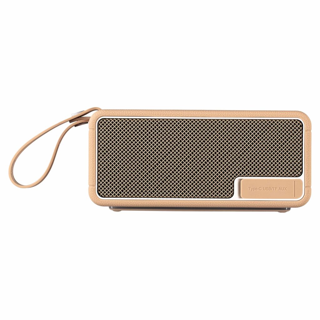 Портативна акустична система 2E SoundLegend 80Вт, BT 5.3, TWS, FLAC, MP3, WAV, EQ, PowerBank, IPX6, RGB, Коричневий