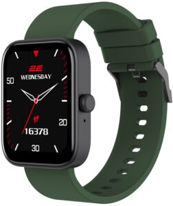 2E Smartwatch Alpha SQ Music Edition 46mm, 1.78″, 368×448, AMOLED, BT 5.2, Black-green + gray strap