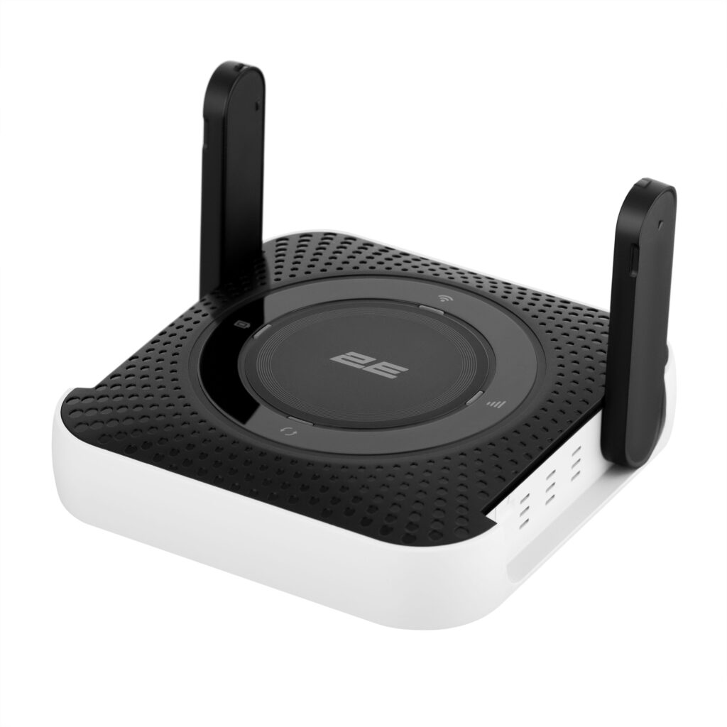 Mobile router 2E PowerLink (MiFi-5 2025) N150, LTE, Wi-Fi4, 1xFE LAN, 1xType-C, 4000mAh black
