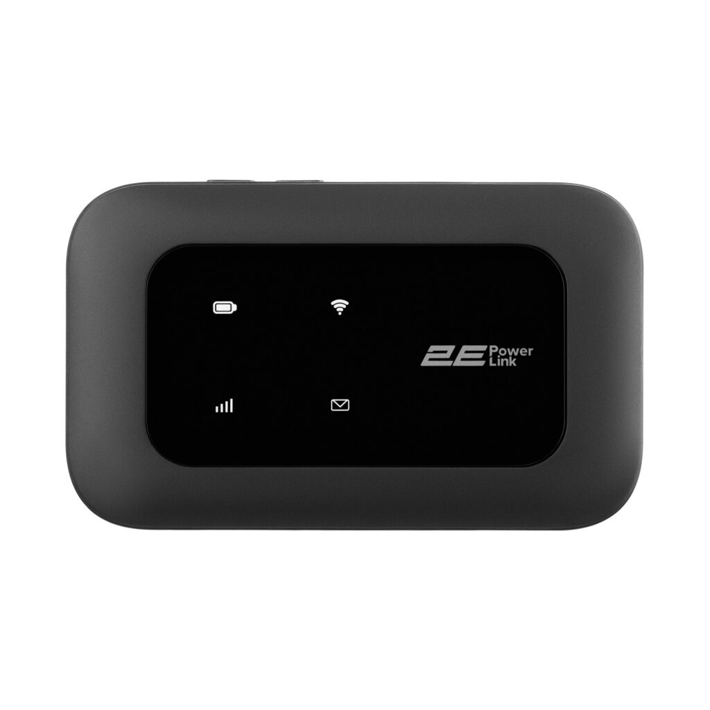 Mobile router 2E PowerLink (MiFi-2 2025) N150, LTE, Wi-Fi4, 1xType-C, 1xCRC9, 3000mAh black