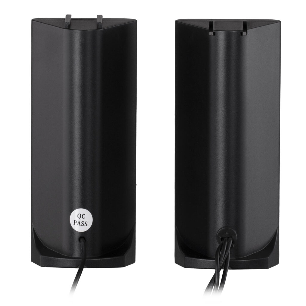 Акустическая система 2E PCS203, 2.0, USB, Metal Black