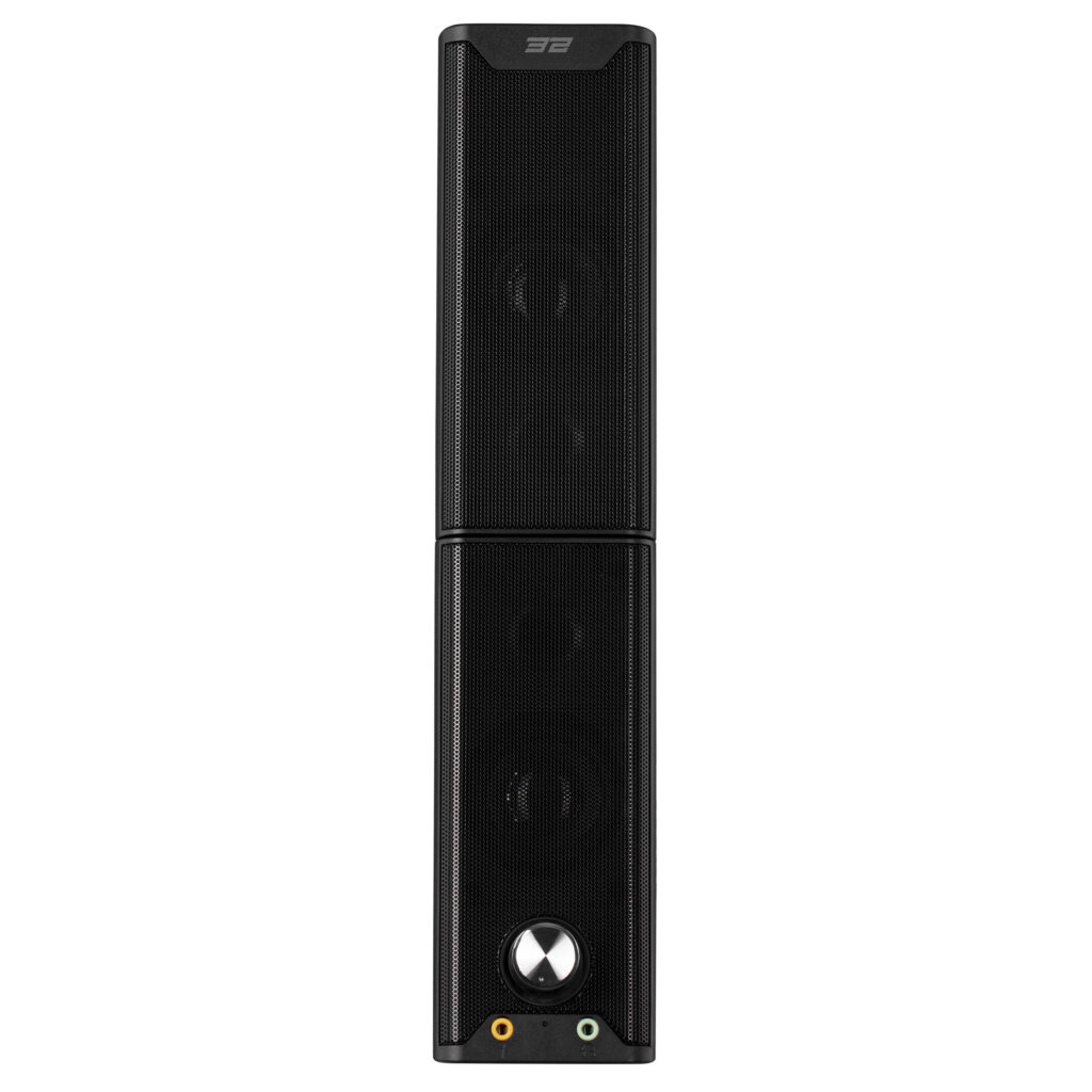 Акустическая система 2E PCS203, 2.0, USB, Metal Black