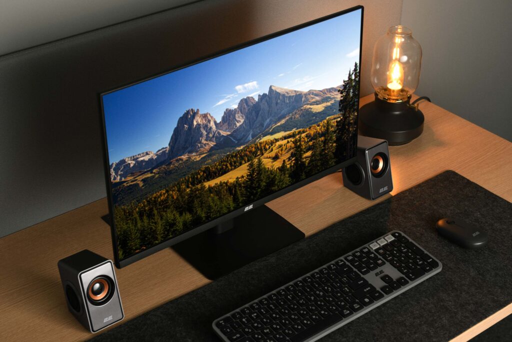 Multimedia speaker 2E PCS204, 2.0, USB, Silver