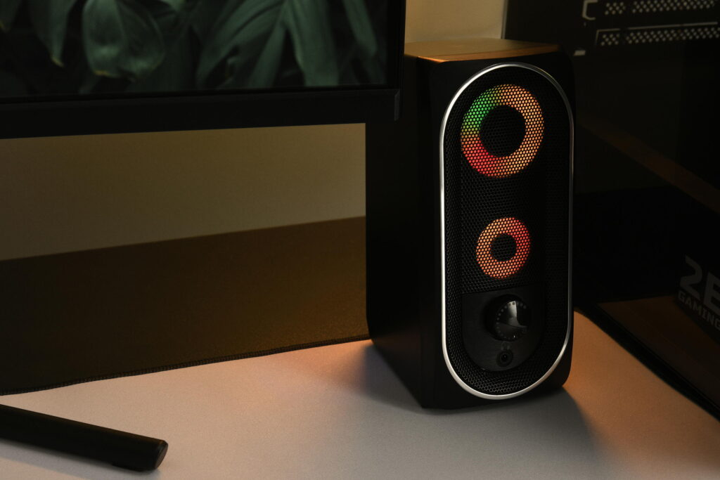 Акустическая система 2E PCS234 RGB, 2.0, USB, Black