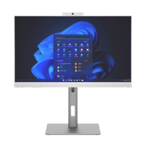 Комп’ютер персональний моноблок 2E Rational K18 23.8″ FHD IPS Intel i5-12400, 16Gb, F512GB, UMA, H610, K18.610, 150W, Win11P, білий