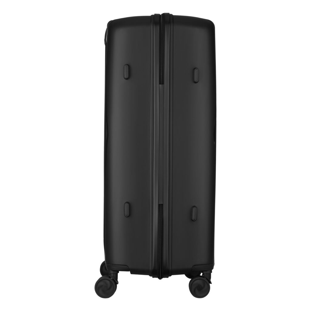 2E Suitcase set 3in1, M7979, polypropylene, (L+M+S), lock (not TSA), anti theft zipper, 4 wheels, black