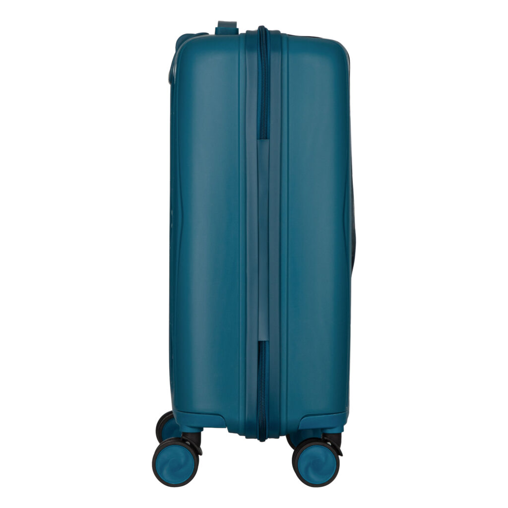 2E Suitcase set 3in1, M7979, polypropylene, (L+M+S), lock (not TSA), anti theft zipper, 4 wheels, light blue